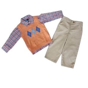 Boys Size 2T Good Lad 3PC. Vest Set